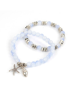 Set Pulsera Elásticas Charms Summer