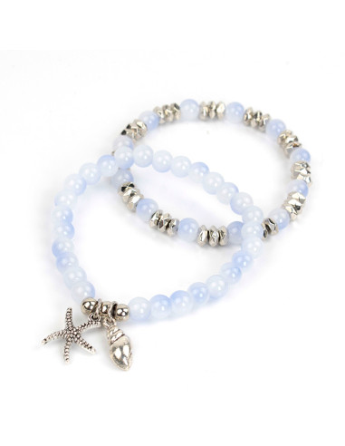 Set Pulsera Elásticas Charms Summer