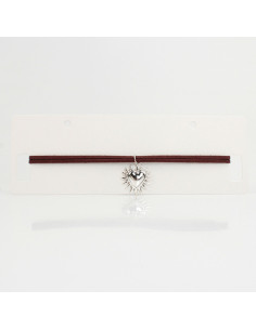 Choker de Gamuza Sun Heart