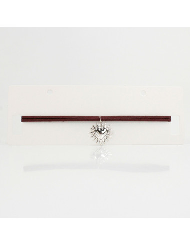 Choker de Gamuza Sun Heart