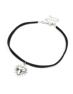 Choker de Gamuza Sun Heart