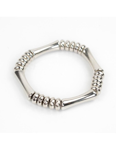 Pulsera Elástica Full Silver