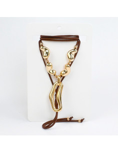 Collar de Gamuza All Golden