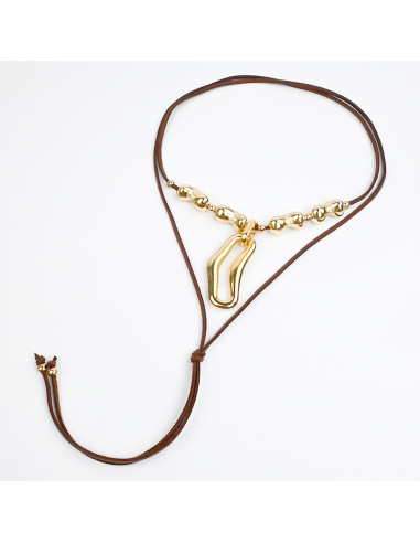 Collar de Gamuza All Golden