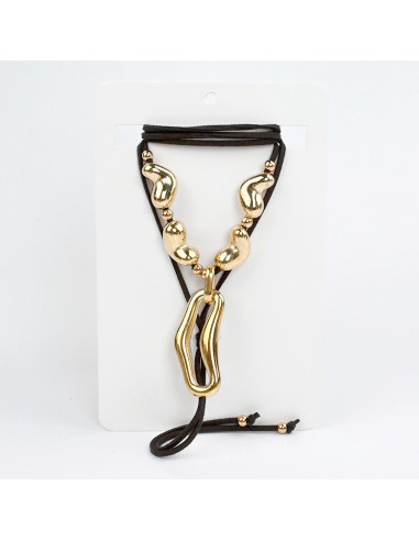 Collar de Gamuza All Golden