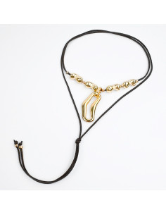 Collar de Gamuza All Golden