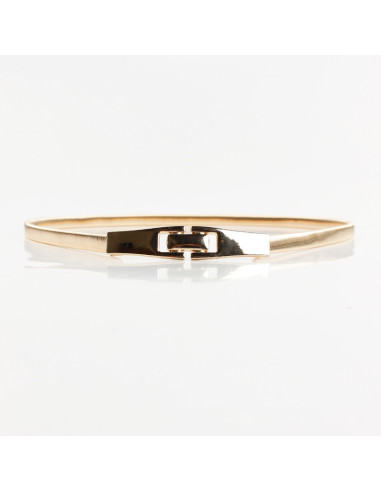Cinturón Elastizado Rectangle Gold