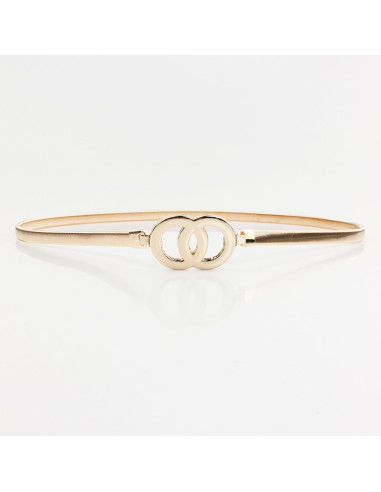 Cinturón Elastizado Circles Gold