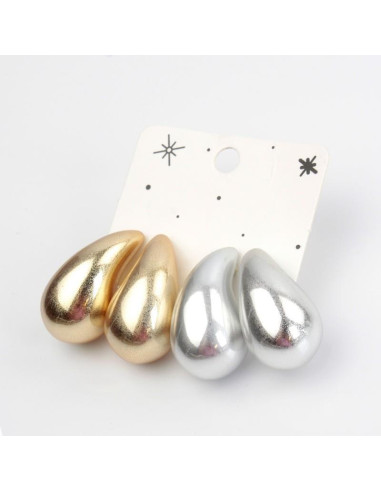 Set x2 Aros Frosted Drops