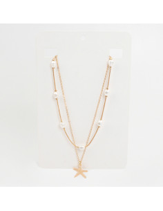 Collar de Cadena Star Pearl