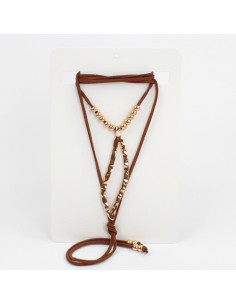 Collar de Gamuza Slim Organic