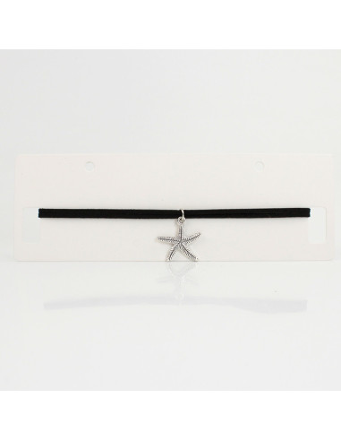 Choker de Gamuza Sea Star