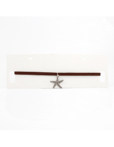 Choker de Gamuza Sea Star