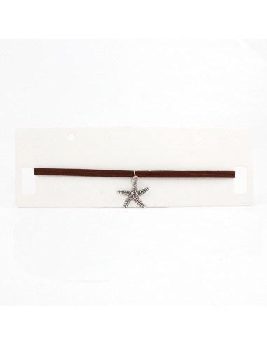Choker de Gamuza Sea Star