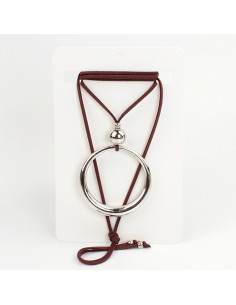 Collar de Gamuza Big Circle