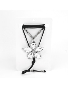 Collar de Gamuza Huge Golden Flower