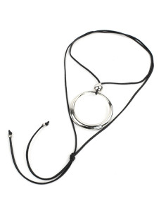 Collar de Gamuza Big Circle