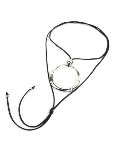 Collar de Gamuza Big Circle