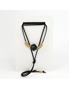 Collar de Gamuza - Acrylic Color