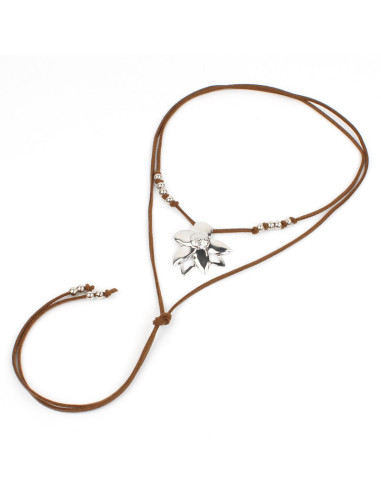 Collar de Gamuza Sunflower Trendy