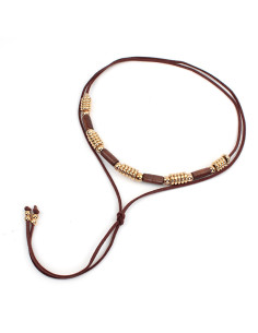 Collar de Cordón de Gamuza - Bohemme Woods