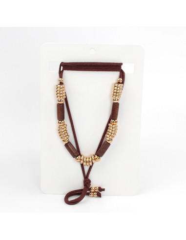 Collar de Cordón de Gamuza - Bohemme Woods