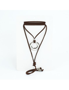 Collar de Gamuza New Circle