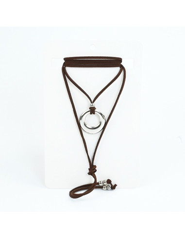 Collar de Gamuza New Circle