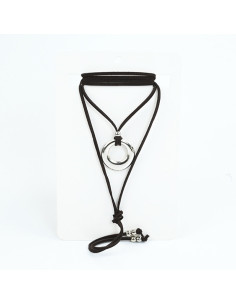 Collar de Gamuza New Circle