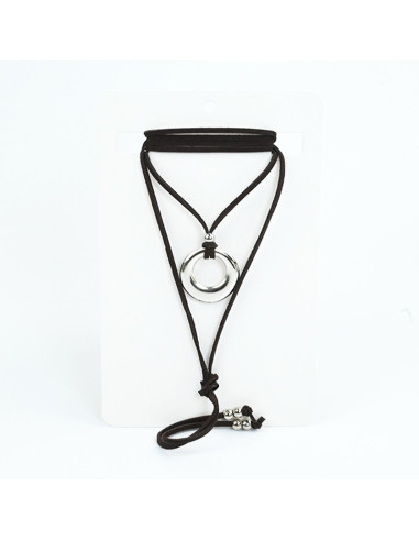 Collar de Gamuza New Circle
