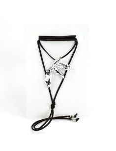 Rare Leaf - Collar de Gamuza Tendencia Boho