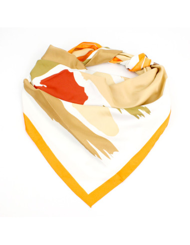 Pañuelo XXL Abstrac Oliva | Venta mayorista – Infinita