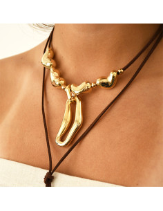 Collar de Gamuza All Golden