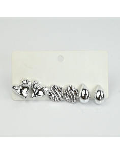 Set x3 Aros Heart & Trend