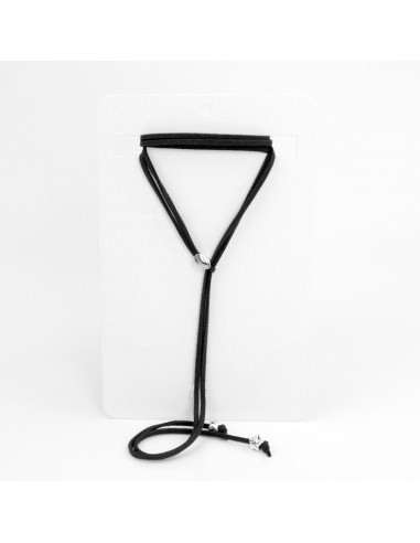 Collar Corbatero de Gamuza Cute Lips