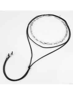 Set Collar Chain and Suede