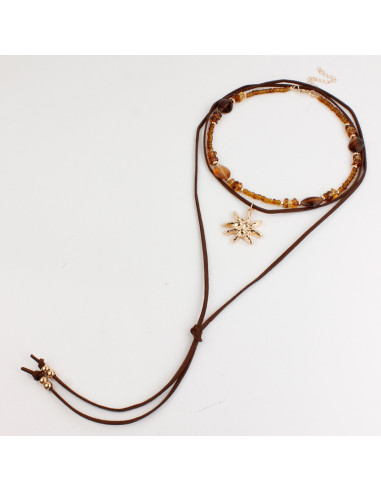 Set Collar New Textured Sun