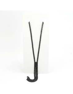 Collar Corbatero Glam Rock Black