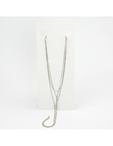 Collar Corbatero Double Silver