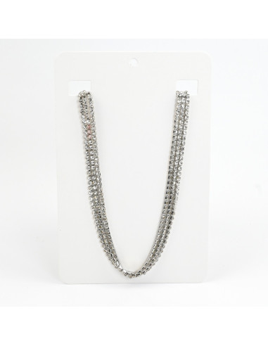 Collar Corbatero Double Silver