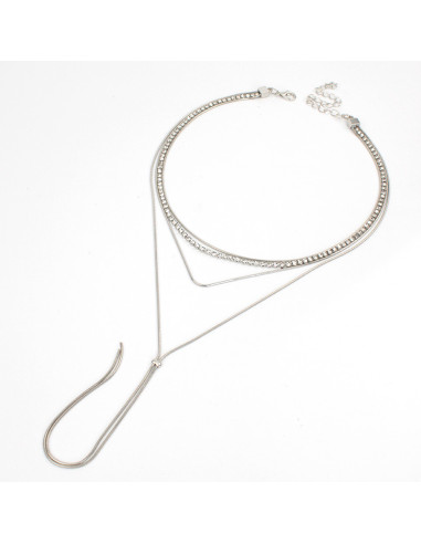 Collar Corbatero Glam Fancy Chains