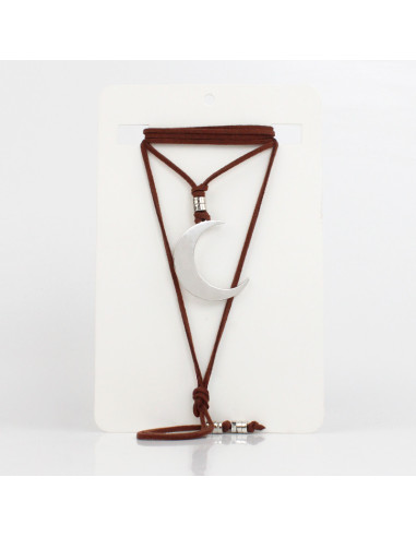 Collar de Gamuza The Moon