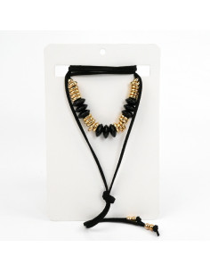 Collar de Gamuza Maxi Trendy