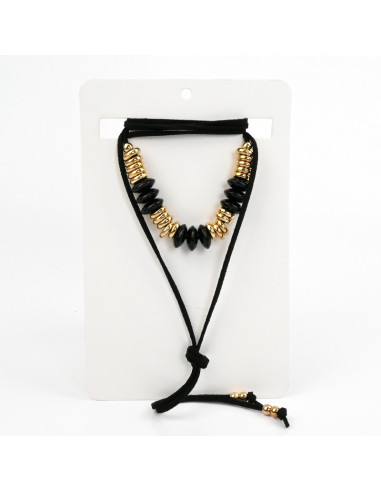 Collar de Gamuza Maxi Trendy