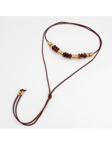 Collar de Gamuza Maxi Trendy