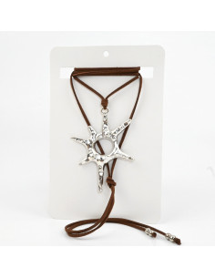 Collar de Gamuza Rare Sun Silver
