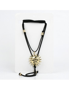 Collar de Gamuza Sun Gold