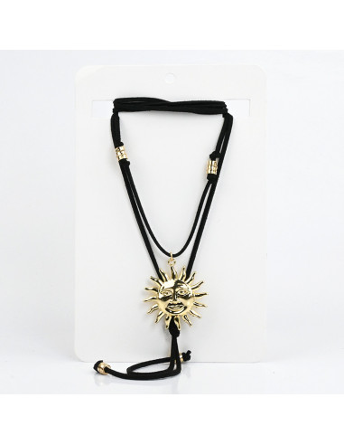 Collar de Gamuza Sun Gold