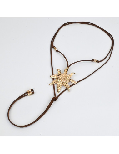 Collar de Gamuza Sun Summer