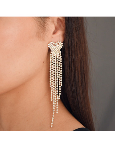 Aro de Strass Corazón